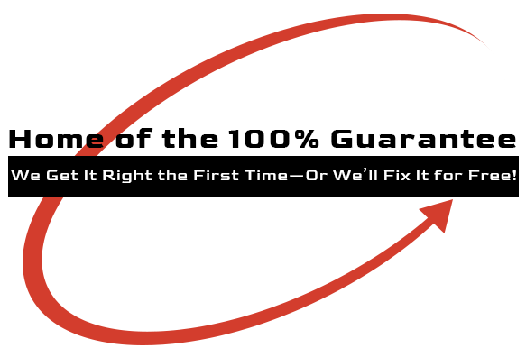 Home of 100% Guarantee hero image